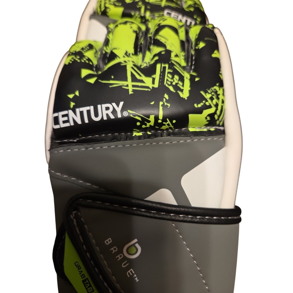 Century Brave MMA Training Gloves L/XL Youth White Neon‎ Green 42451220